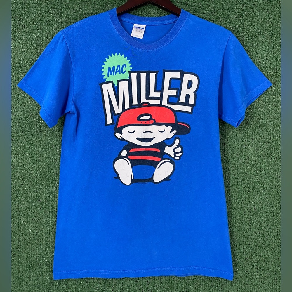 Mac Miller Thumbs Up Dope Kid 2012 Tour Official Licensed T-Shirt Womens Size XS